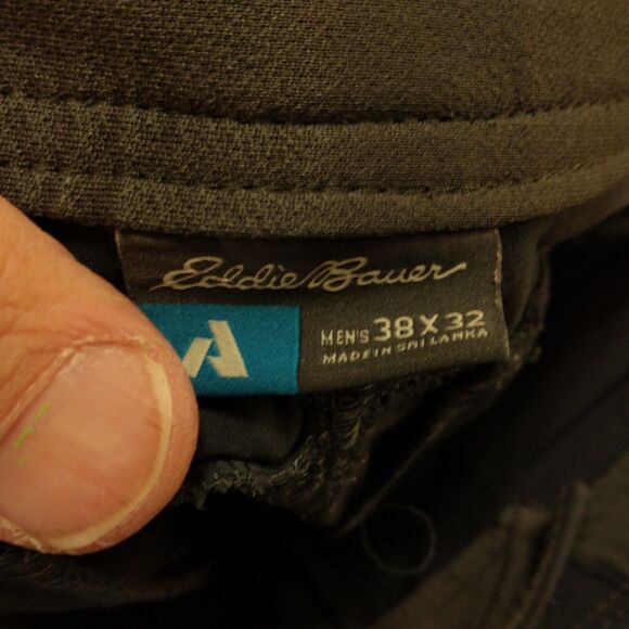 Eddie Bauer First Ascent pants mens 38x32 gray Guide PRo cargo hiking 0554 - Picture 9 of 12